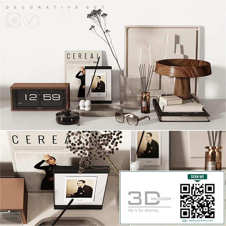 Retro Decorative Set