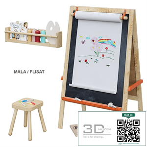 MÅLA / FLISAT IKEA Easel
