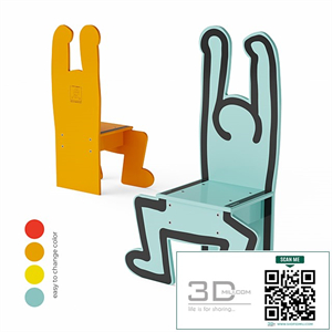 Keith Haring Kids Vilac Chairs