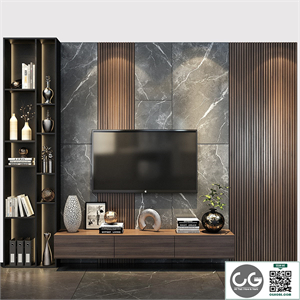 TV shelf 0454