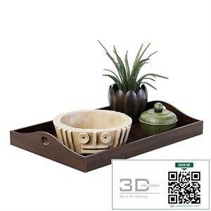 Tray with Decor