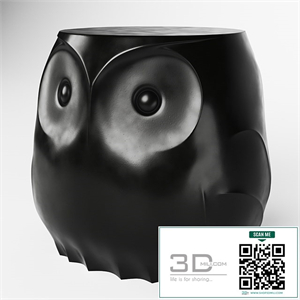 Holly Hunt Mister Owl Side Table