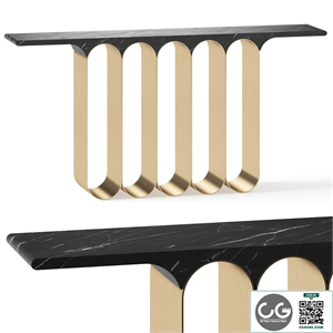 Herve Langlais Steel5 Console Table