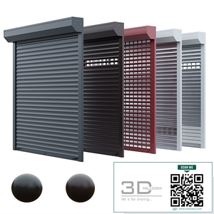 Roller shutter for garage