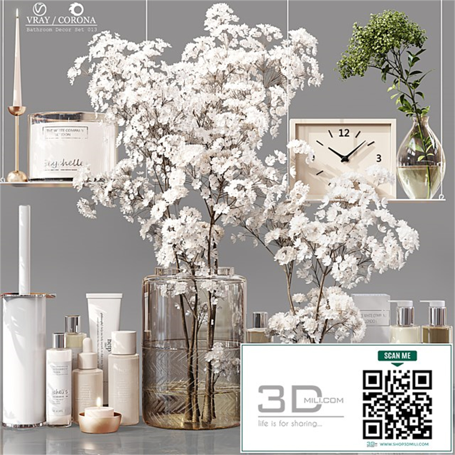Bathroom Decor Set 013