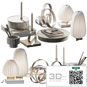 Decorative set 023 geometric