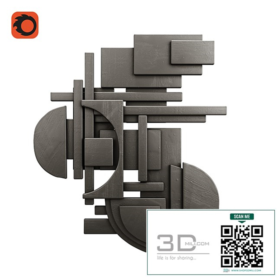 Wall sculpture 1