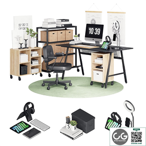 Utespelare Industrial Desk