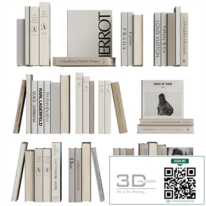 Book decor set 3