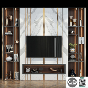 TV wall set 292