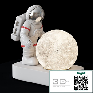 Astronaut lamp