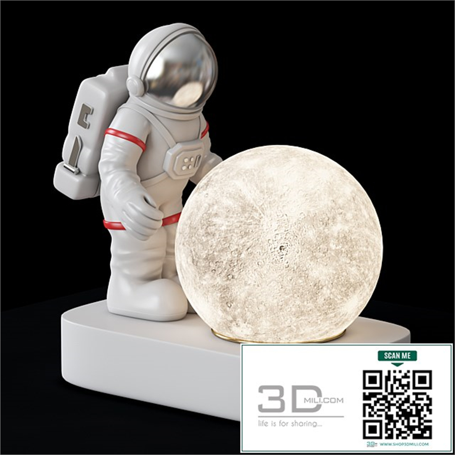 Astronaut lamp