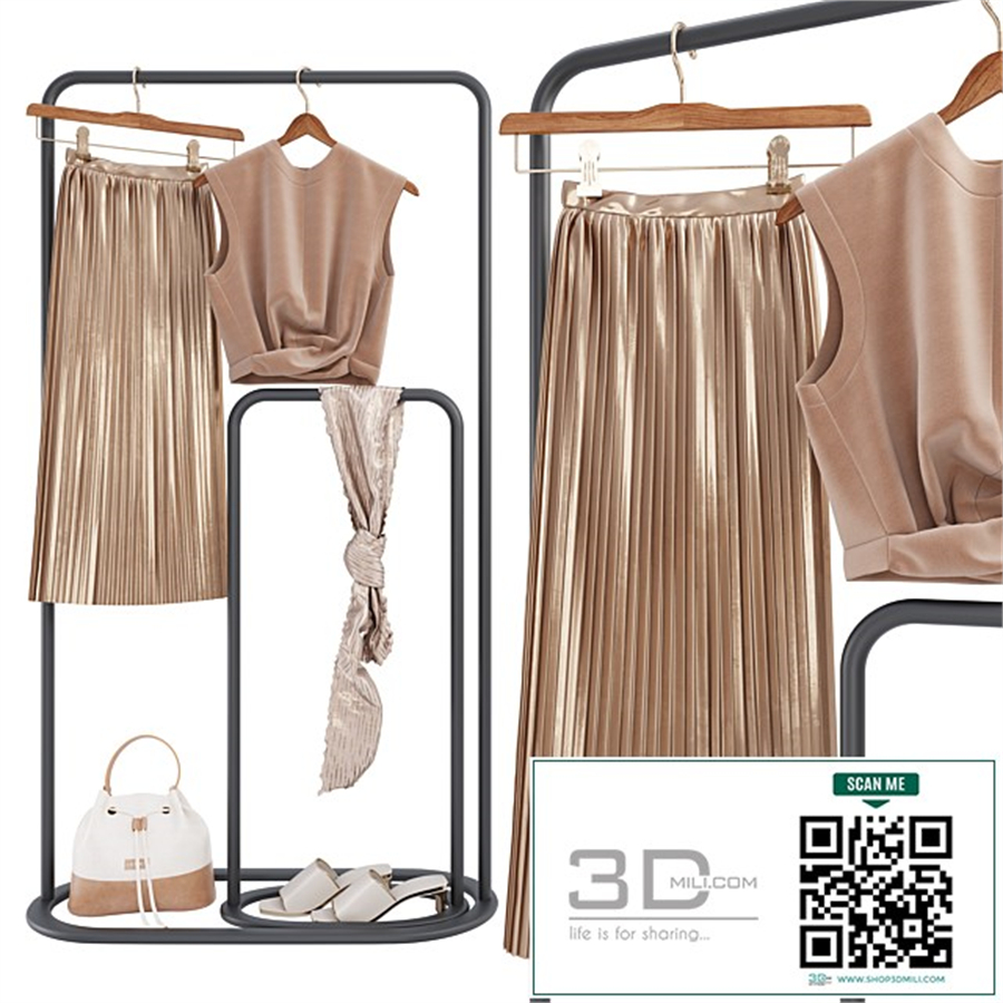 Elegant Woman Clothes Set 05