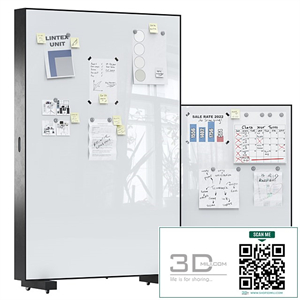 Lintex Unit Writable and sound-absorbing wall sections
