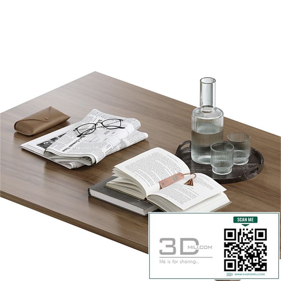 coffee table decor set 002