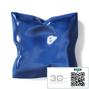 Plastic wall panel pillow