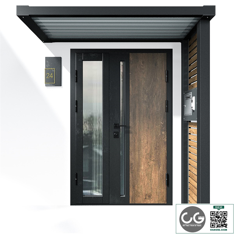 Modern entrance 02