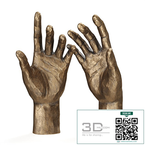 Adam hands brass