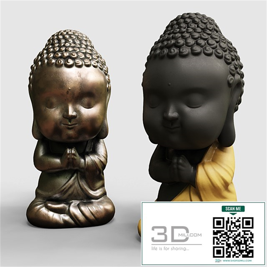 Baby buddha figurine