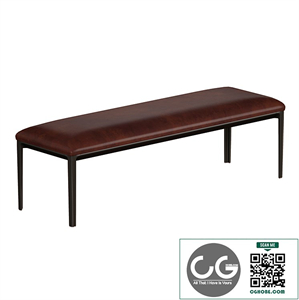 Leather bench / bench Able Bench by Bensen