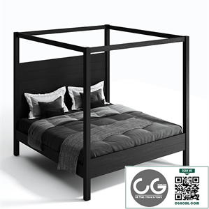 Osbaston Bed by Stonebutterfly