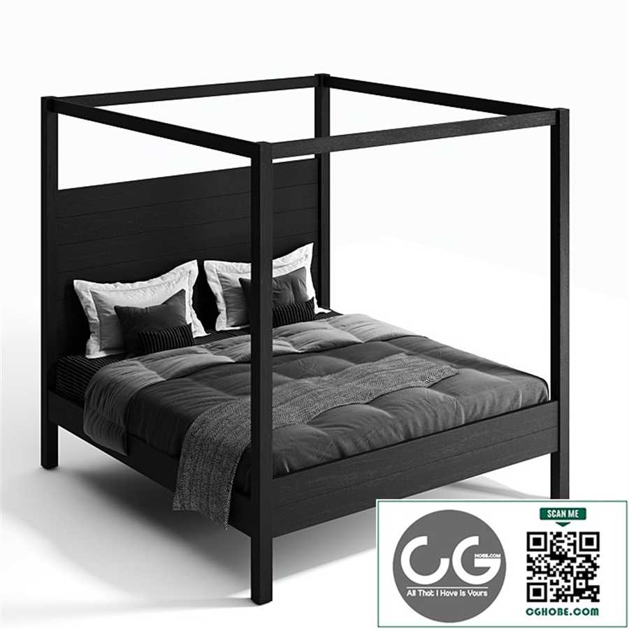 Osbaston Bed by Stonebutterfly