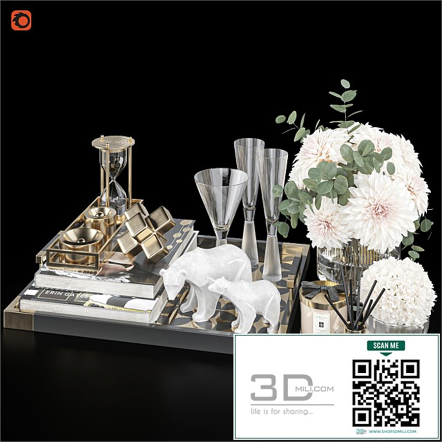 Decoration Set 39 Coffee table decor