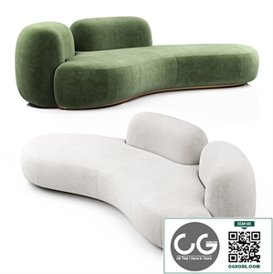 Tateyama XL Sofa 2 backs By Secolo