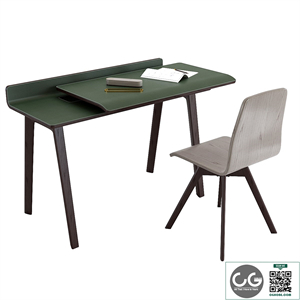 Desk Poltrona Frau Iren and Dante Swivel Office Chair