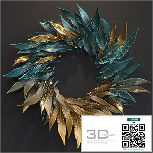 Wall composition Vargov Design - Feather