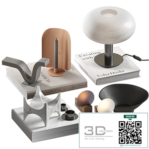 Coffee table decor set 035