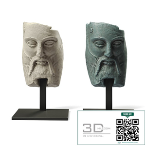 Acheloos portrait mask
