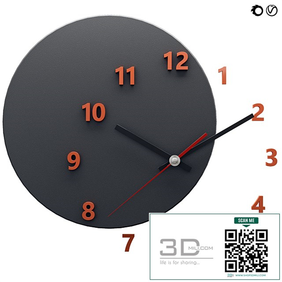 WALL CLOCK OUT OF TIME