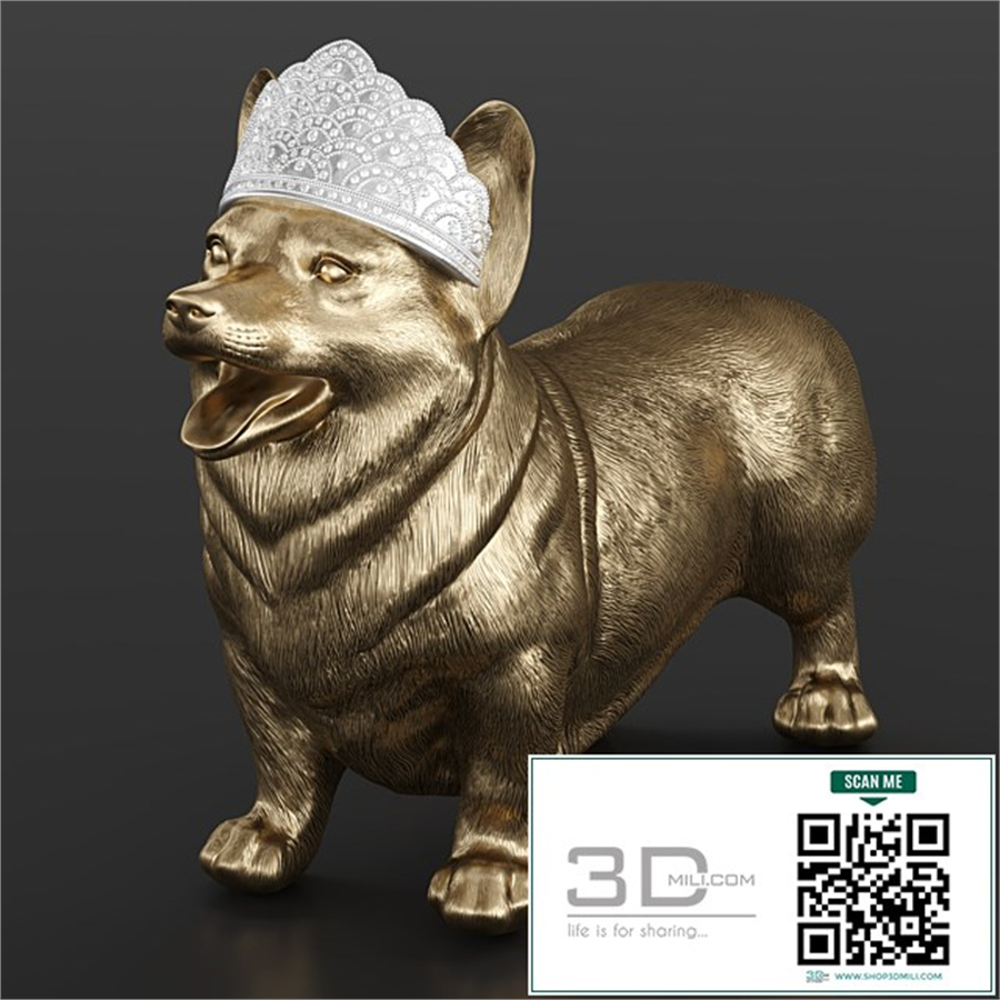 Royal Standing Corgi