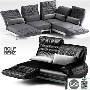 2 sofa ROLF BENZ PLURA
