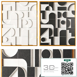 OLKA - Taking Shape Sculptural wall art