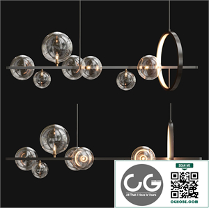  Chandelier IONA L
