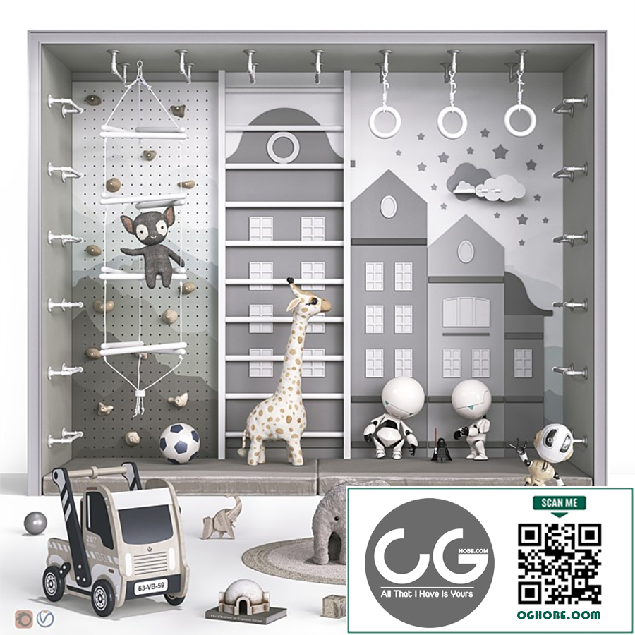 Toys , decor and furniture for nursery 125
