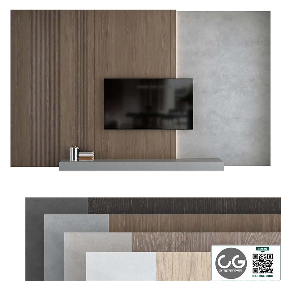 TV wall_set16