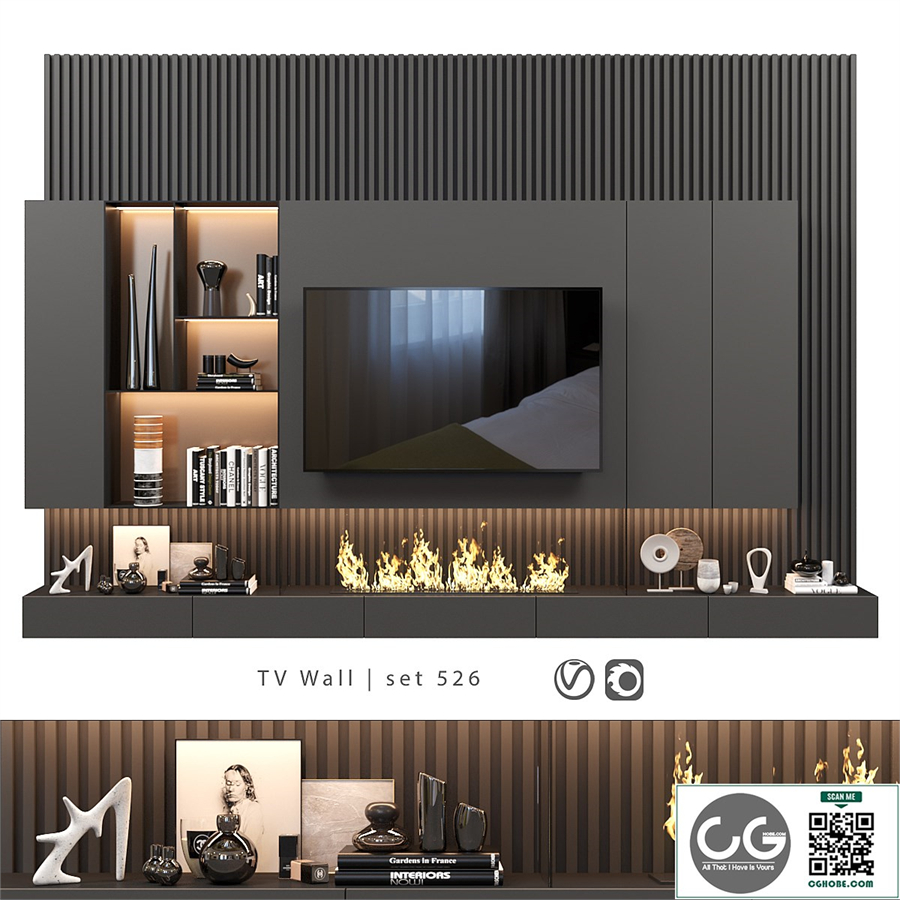 TV Wall | set 526