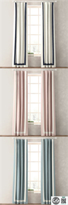 RH / APPLIQUED FRAME COTTON CANVAS DRAPERY PANEL