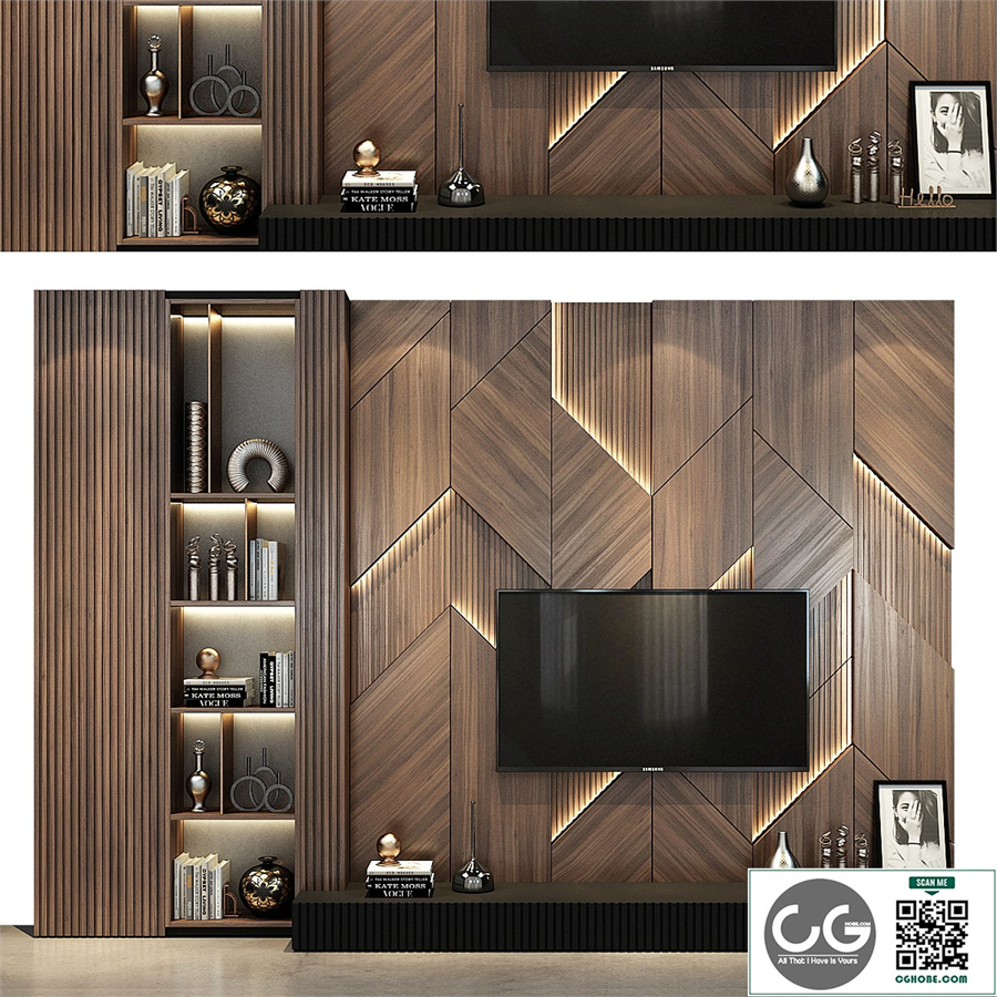 TV shelf 0541