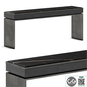 Malerba Black & More Console Table
