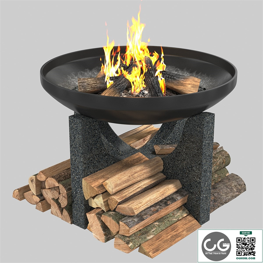 Outdoor fire pit S80
