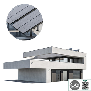 Modern house 19 | night
