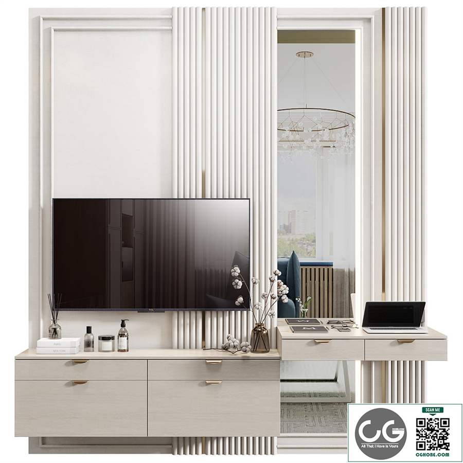 Room tv wall 11
