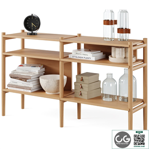 Bookcase HOLTON by Rowico Home