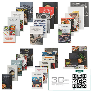 Set of Kitchen Books 07