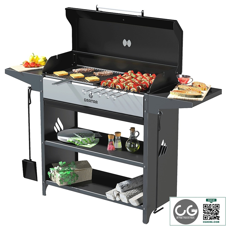 Brazier GRATAR Professional Optima BBQ