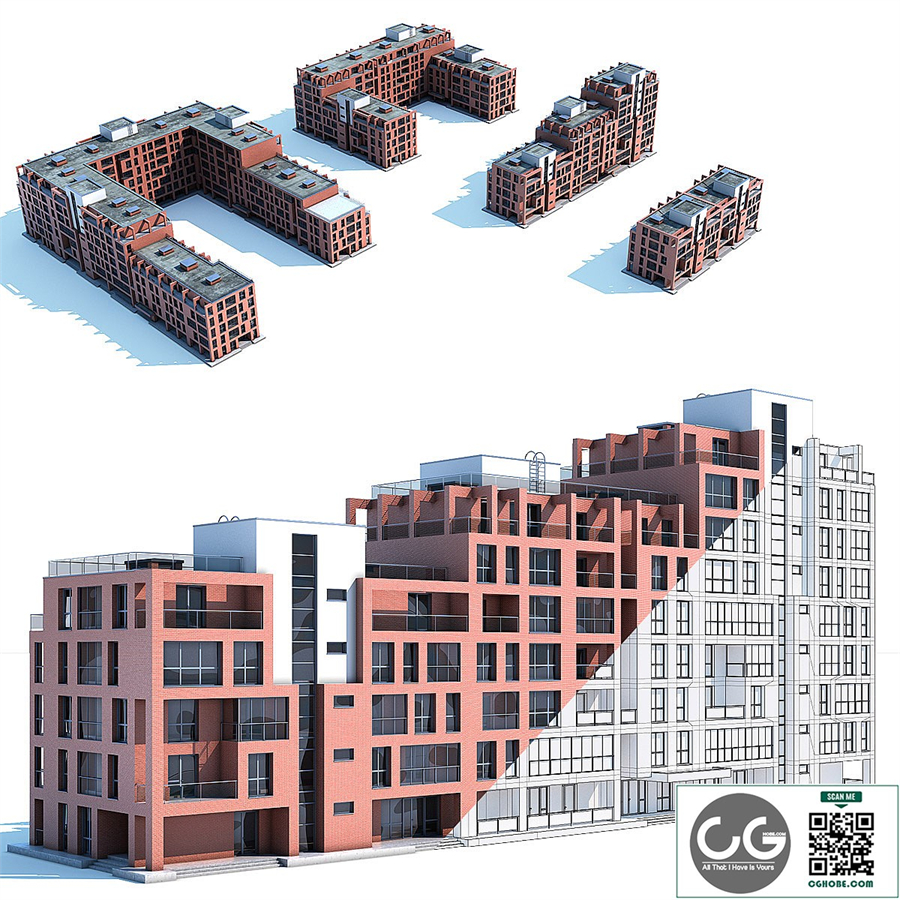 A set of buildings
